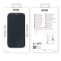 SENSO OVAL STAND BOOK SAMSUNG A32 LTE 4G black