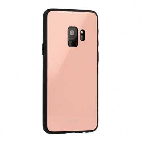 Huawei Y6 2018 Testa Glass  Silicone Pink