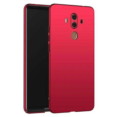 360 Full Cover & Temp.Glass Huawei Mate 10 Pro Red