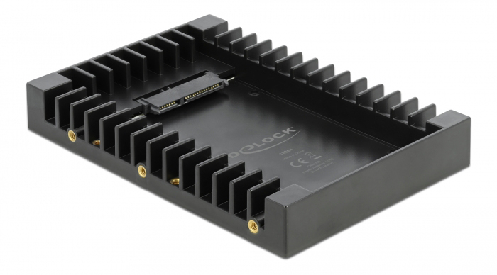 DELOCK tray 3.5 για 2.5 HDD/SSD 18364, 6Gbps, μαύρο 18364