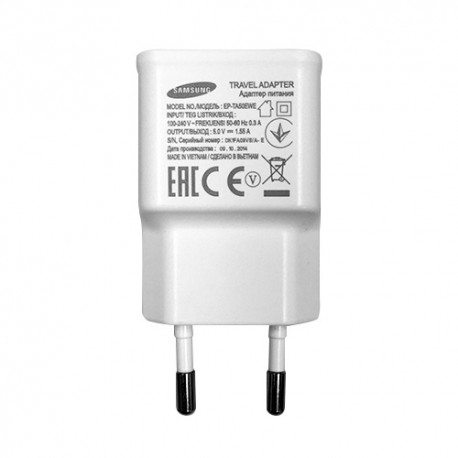 Samsung EP-TA50EWE Travel Adapter white 1.55A bulk ORIGINAL