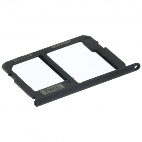 Samsung J3 2017 Duos Sim/SD Tray black ORIGINAL