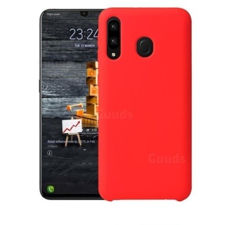 My Colors Liquid Silicon For Samsung A20S Red
