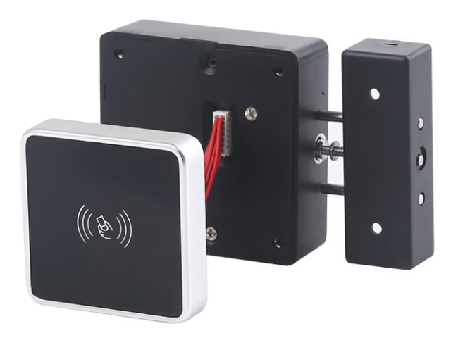 KERONG ηλεκτροπύρος KR-S80B, με RFID reader, ασημί KR-S80B