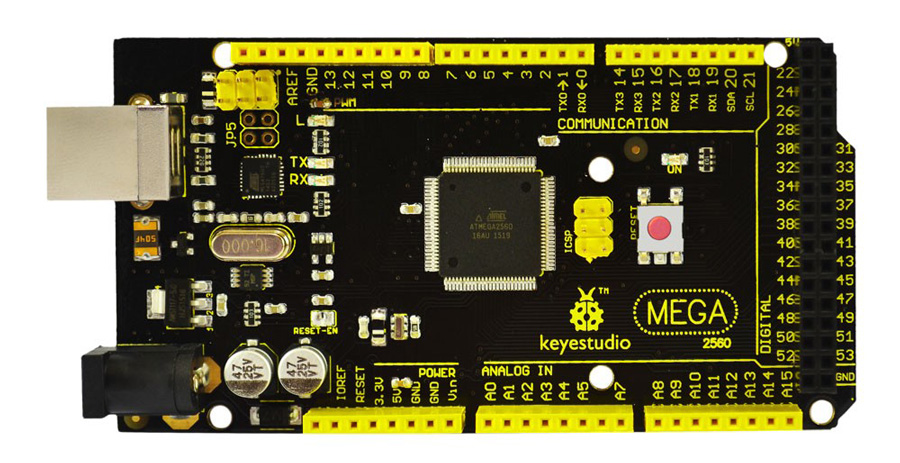 KEYESTUDIO Mega 2560 R3 development board KS0002, συμβατό με Arduino KS0002