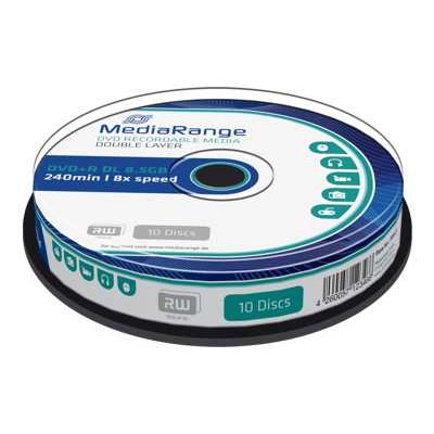 MediaRange DVD+R Dual Layer 240 8.5GB 8x Cake Box x 10 (MR466)