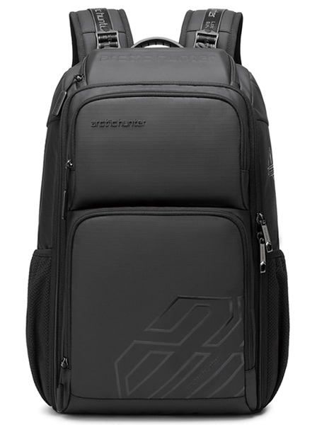ARCTIC HUNTER τσάντα πλάτης B00461 με θήκη laptop 15.6, 25L, μαύρη B00461-BK