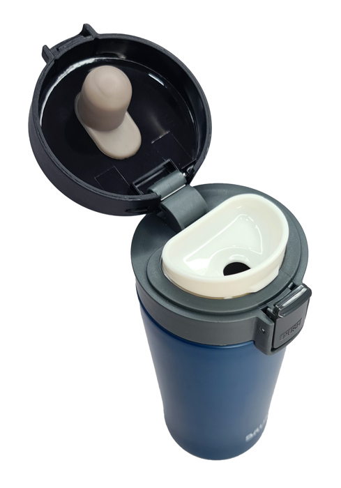 BRUNO θερμός BRN-0072, με κλείδωμα, anti-slip, 400ml, μπλε BRN-0072