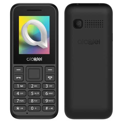 ALCATEL OT-1068D DUAL SIM, BLACK