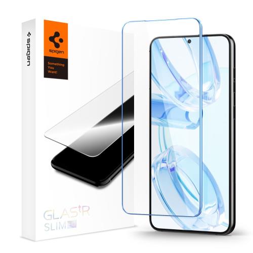 Tempered Glass Full Face Spigen Glas.tR Slim HD Samsung S916B Galaxy S23 Plus 5G Διάφανο (1 τεμ.)