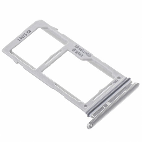 Samsung Galaxy S10 Plus/S10 Sim Card Tray Silver ORIGINAL
