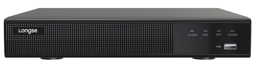 LONGSE NVR καταγραφικό NVR3009E1, 4K, H.265/H.264, 9 κανάλια NVR3009E1