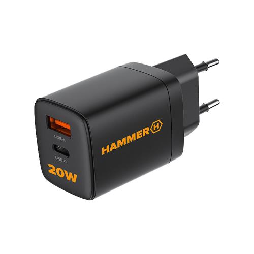     Hammer RapidCharge Duo    USB A & USB C PD 20W 