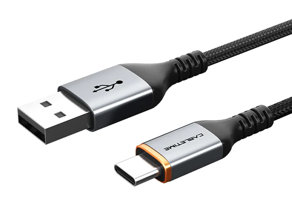 CABLETIME  USB  USB-C CT-AMCM3A, 15W, 2m,  CT-AMCM3A-AG-2