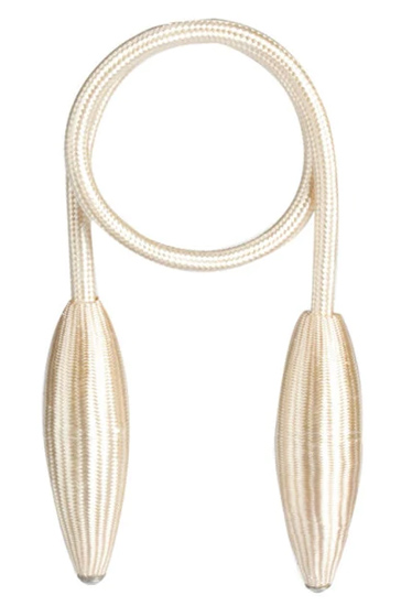 ROXXANI δέστρα κορδόνι HUH-0140 για κουρτίνες, 55cm, μπεζ HUH-0140