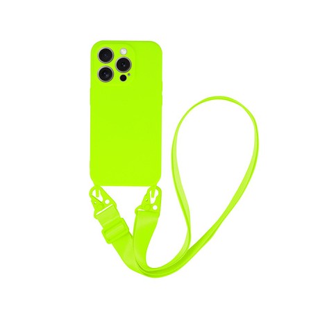 Apple iPhone 11 Testa Strap Silicone Design 2 Lime