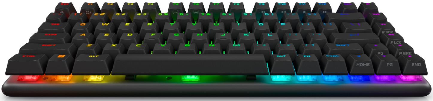 Dell Alienware Pro Tri-Mode Wireless Gaming Keyboard Wireless/Bluetooth Black English US DARK SIDE OF THE MOON New Open Box