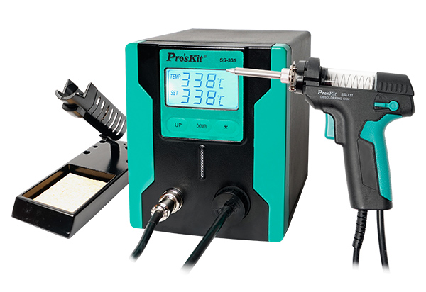 PROSKIT σταθμός αποκόλλησης SS-331B με οθόνη, 140W, 160~480 °C SS-331B