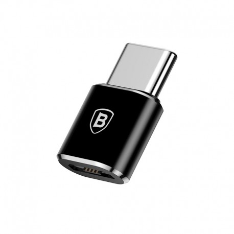 Baseus OTG Micro Usb/Usb C Adapter Black
