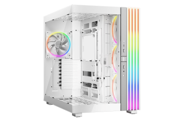BEQUIET PC CHASSIS LIGHT BASE 900 FX WHITE BGW72, FULL TOWER ATX, ARGB LIGHTING, W/O PSU, Side: 3x Light Wings Reversed 140mm PWM White, Rear: 1x Light Wings 140mm PWM White, 3YW.