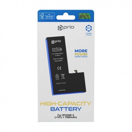 Apple iPhone 8 Battery HIGH CAPACITY PRIO