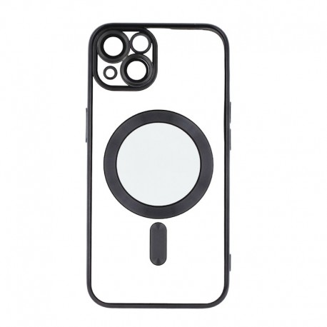 Samsung Galaxy S25 Ultra Mag Color Chrome Silicone Black