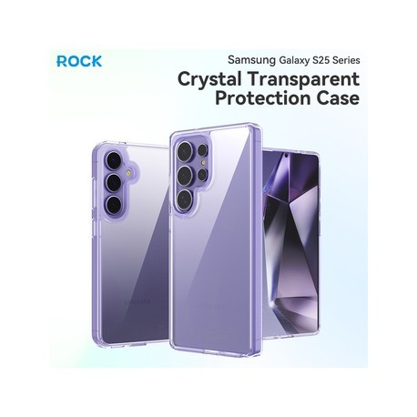 Samsung Galaxy S25 Rock Crystal Silicone Transparent