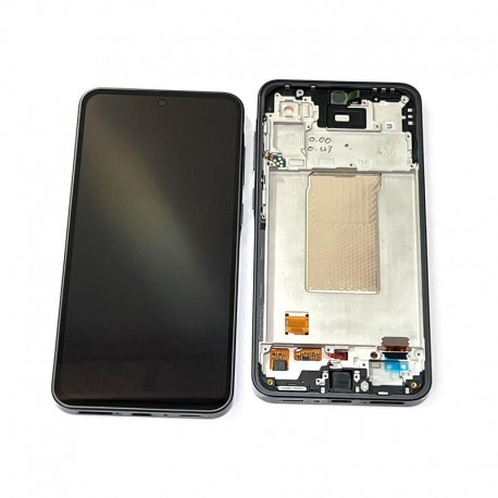 Samsung Galaxy A36 5G Lcd+Frame White/Grey ORIGINAL