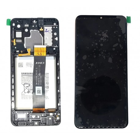 Samsung Galaxy A32 5G Lcd+Frame+Battery Black ORIGINAL