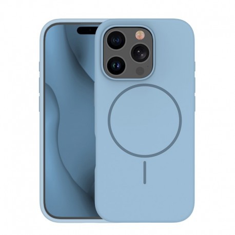 Apple iPhone 16 Pro Thin Mag Silicone Light Blue
