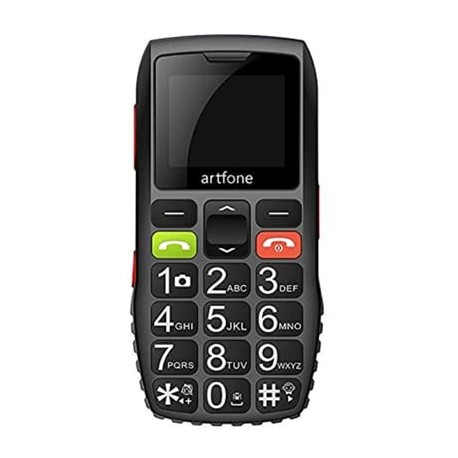 Artfone C1 Dual Sim 1.8 GSM Phone Black (Ελληνικό Μενού)