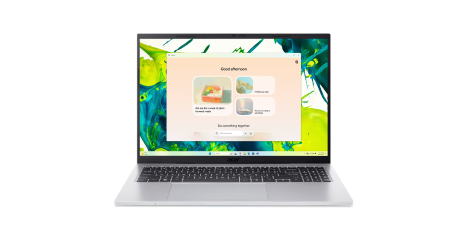 ACER NB ASPIRE GO 16 AG16-71P-911P, 16 LCD FHD 1920x1200, INTEL CPU CORE i9 13900H, 32GB RAM, SSD 1TB M.2 NVME, INTEL XE GRAPHICS, WIN11 HOME, PURE SILVER, 2YW/ 1YW for international travelers.