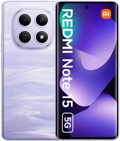 XIAOMI REDMI NOTE 15 5G 256GB ROM/8GB RAM MIST PURPLE EU