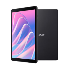 ACER TABLET ICONIA A10 A10-31P, 10.1 IPS, WIDE 16:10, 1280x800, ALLWINNER A333 5-CORE 1.8GHz, 4GB RAM, STORAGE 64GB, CAMERA BACK 5MP/ FRONT 2MP, WiFi, BLUETOOTH, AC ADAPTOR, USB Type-C, ANDROID 15, BLACK, 2YW.