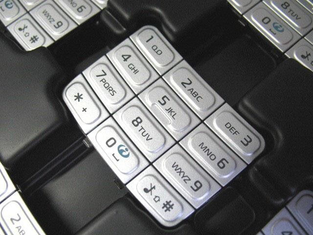 Nokia 5300 - Keypad Numeric Latin Silver