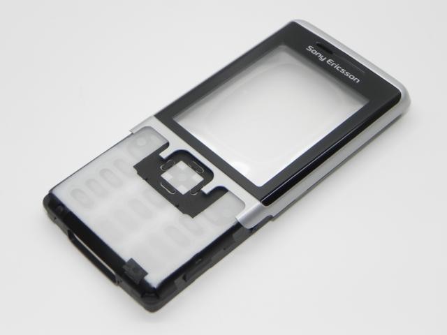 Sony Ericsson C702 - Front Cover + Lens f. Cyan Splash