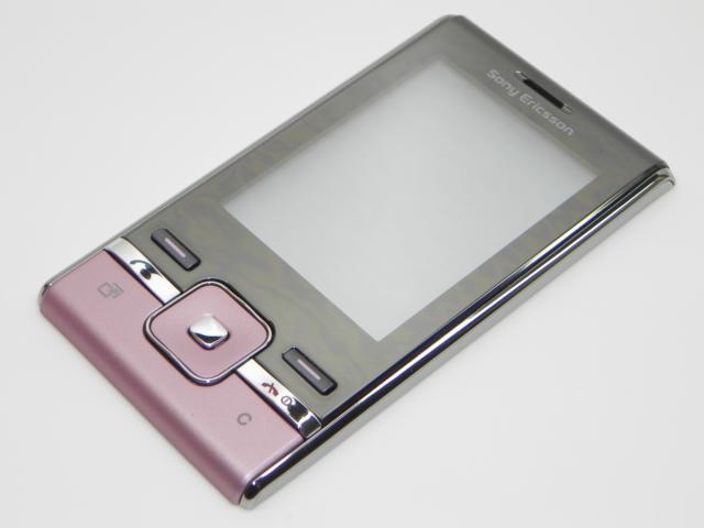 Sony Ericsson T715 - Front Cover + Lens Pink