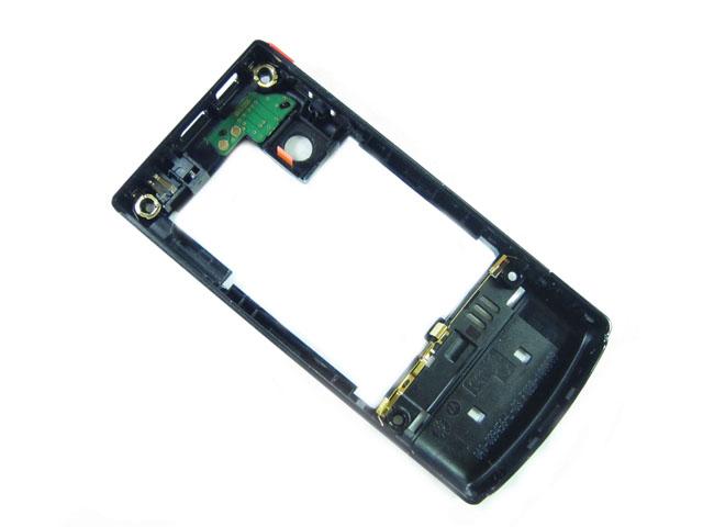 Nokia 6500 Slide - Middle Cover + Camera Lens Black