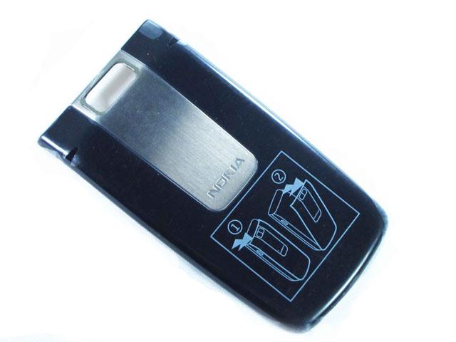 Nokia 6600 Fold - Battery Cover Black