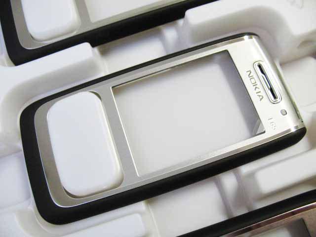 Nokia E65 - Front Cover + Lens Mocca