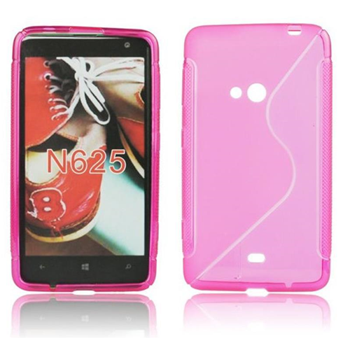 Θήκη Back Cover S-Line Silicone Case Fuchsia Nokia 625