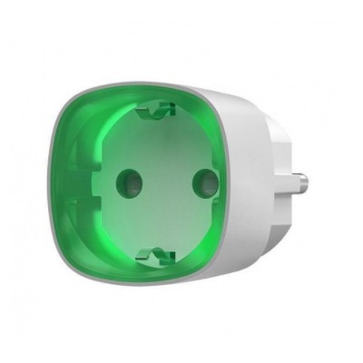 AJAX SOCKET WHITE ΑΣΥΡΜΑΤΗ ΠΡΙΖΑ ΜΕ ΕΝΔΕΙΞΗ ΚΑΤΑΝΑΛΩΣΗΣ ΛΕΥΚΗ