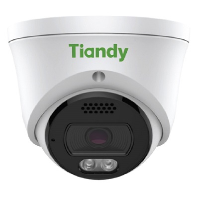 TIANDY TC-C38XQ PRO SERIES I3W/E/Y 8MP 2.8mm IR30 LED15 TRICOLOR POE DOME MIC ΜΕΓ MICROSD METAL