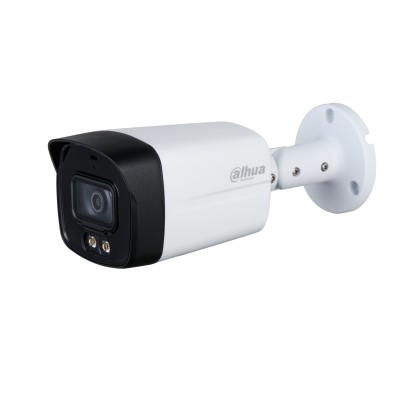 DAHUA HAC-HFW1500TLM-IL-A-S2 5MP 3.6mm IR+LED40 SMART DUAL LED METAL+PLASTIC BULLET 16:9