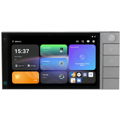 DAHUA SMART CONTROL PANEL SCP3022B-IBZ MONITOR 7 2-WIRE IP POE WI-FI ANDROID ΜΑΥΡΟ