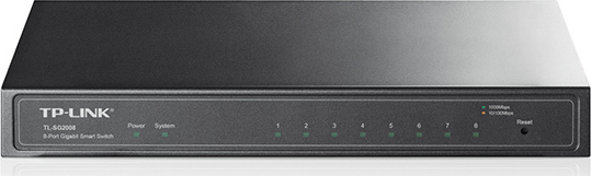 TP-LINK TL-SG2008 v2 Unmanaged L2 Switch με 8 Θύρες Gigabit (1Gbps) Ethernet Ref (Χωρίς Συσκευασία)