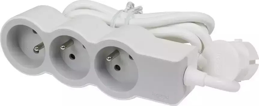 Legrand Standard Πολύπριζο 049470 3 Θέσεων με Μήκος Καλωδίου 1,5m. (Χωρίς Συσακευασία)