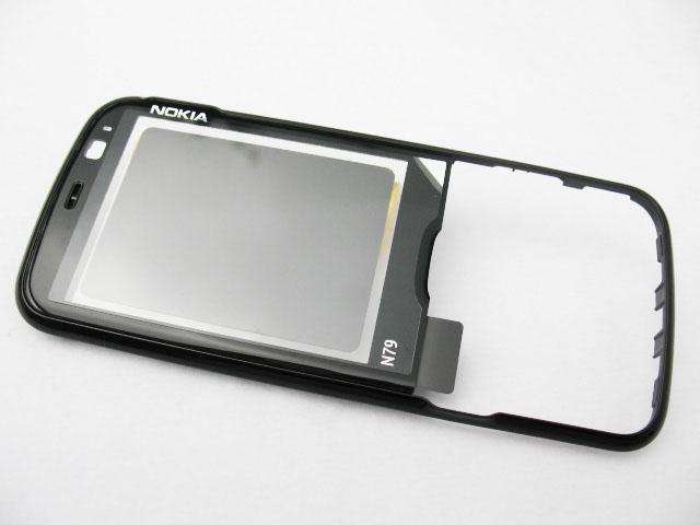 Nokia N79 FrontCover black ORIGINAL