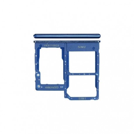 Samsung A31 Sim/SD Card Tray Blue ORIGINAL