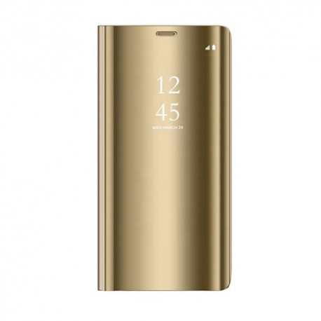 Samsung Galaxy A10 Clear View Book Case Gold